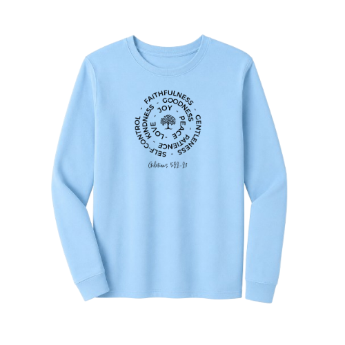 Crewneck Sweatshirt - Fruit of the Spirit (Sky Blue)