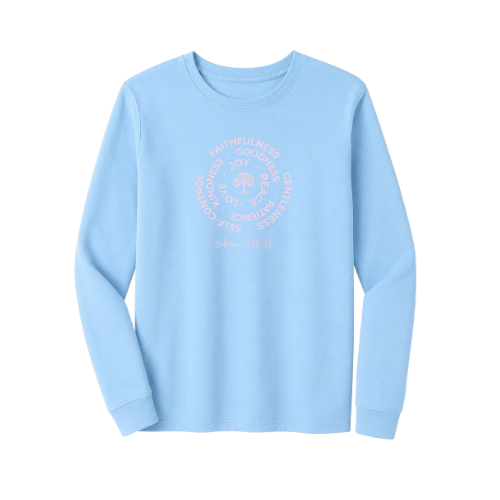 Crewneck Sweatshirt - Fruit of the Spirit (Sky Blue)
