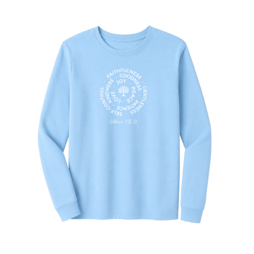 Crewneck Sweatshirt - Fruit of the Spirit (Sky Blue)