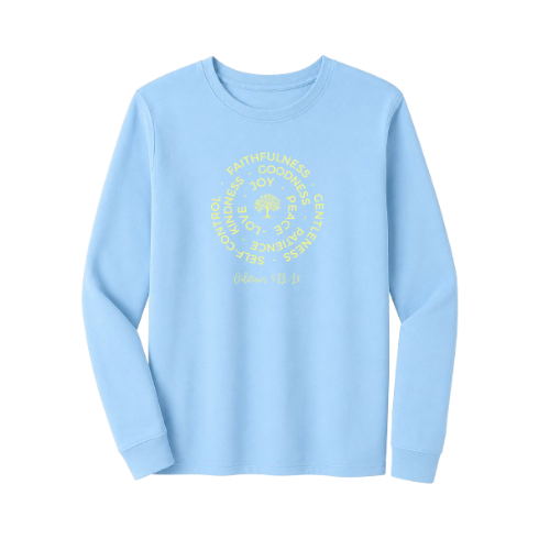 Crewneck Sweatshirt - Fruit of the Spirit (Sky Blue)