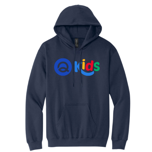 Hooded Sweatshirt - Qkids (Navy)