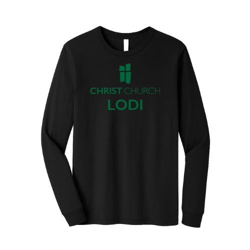 Unisex Jersey Long Sleeve Tee - Lodi (Black)