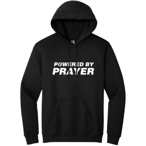 Hooded Sweatshirt - Powerd By Prayer