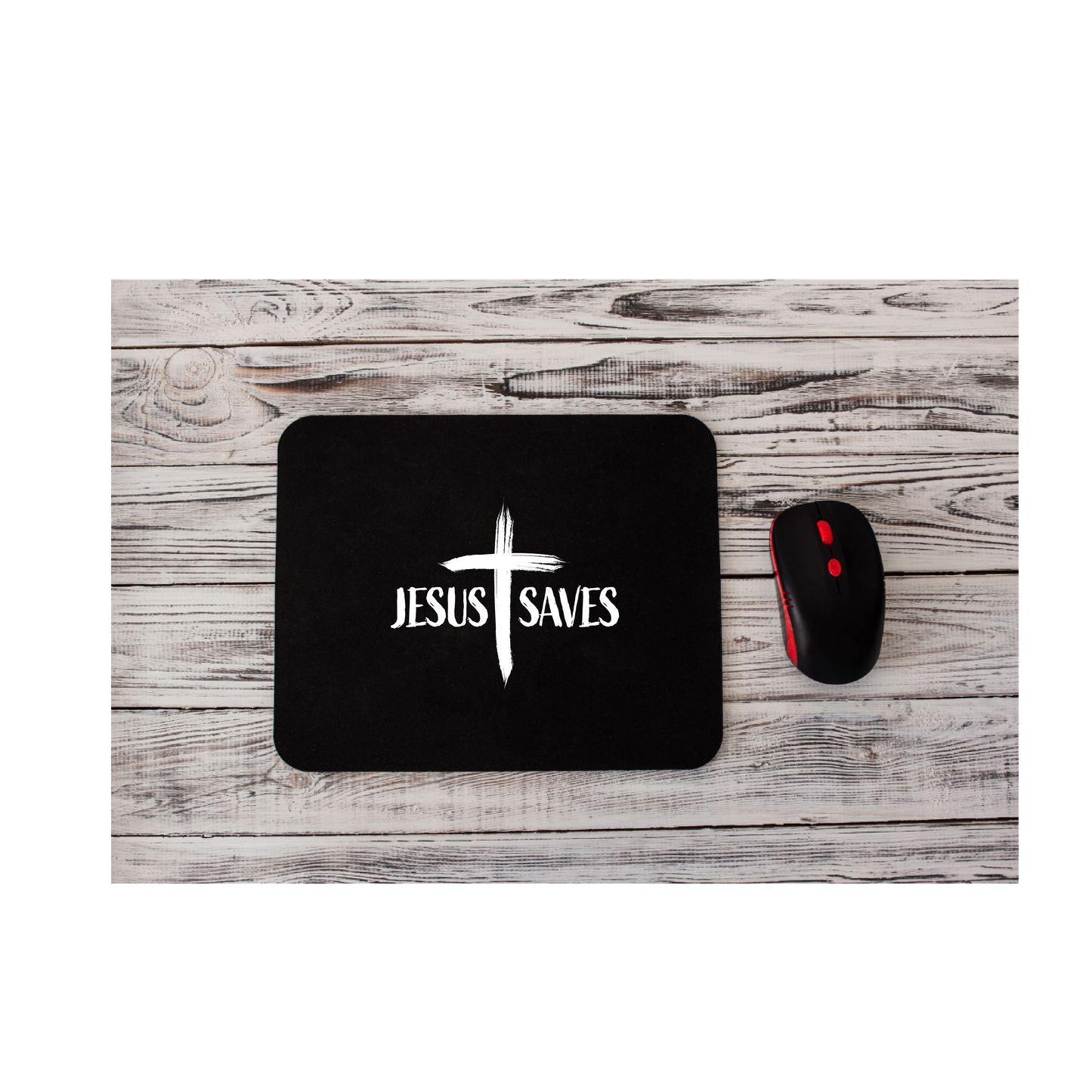 Jesus Saves - MOUSE PADS