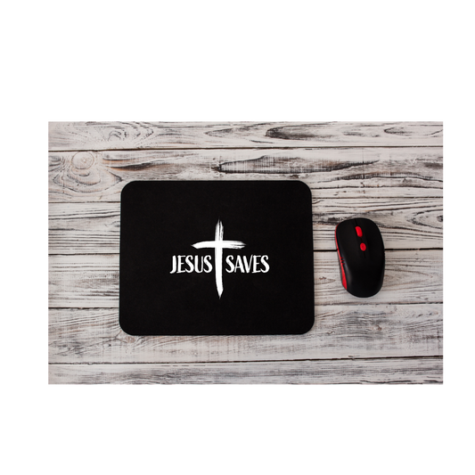 Jesus Saves - MOUSE PADS