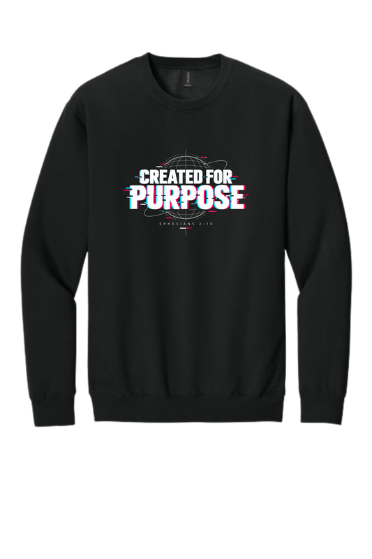 Crewneck Sweatshirt - Created For Purpose (Black)
