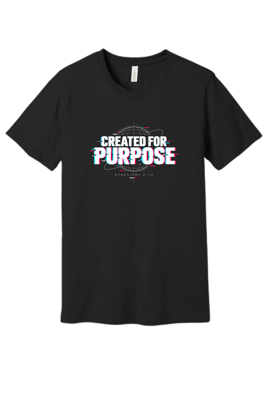 Unisex Jersey Short Sleeve Tee. Created For Purpose (Black)
