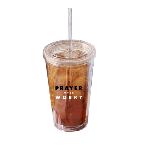Prayer Over Worry - ACRYLICTUMBLERS
