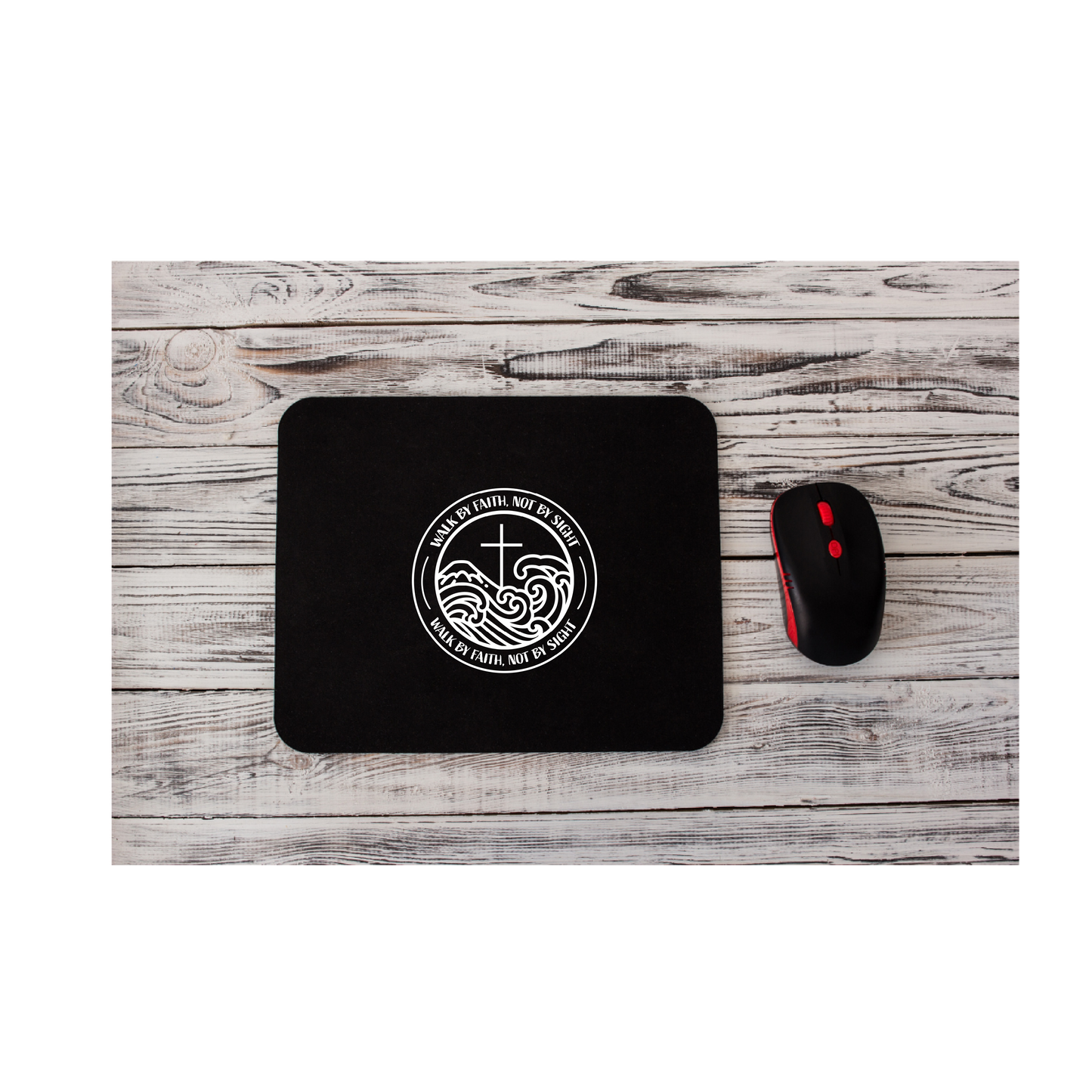 Walk by Faith (Waves) MOUSE PAD